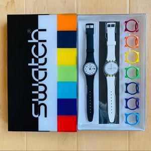 2 SWATCH GIFT SET with Rainbow Guards🌈